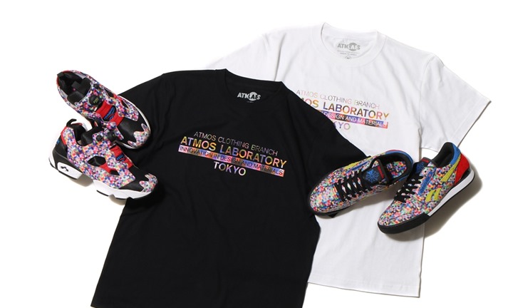 8/6発売！REEBOK × atmos “NEON DIGI CAMO PACK”から「ATMOSLAB NEON BRANCH TEE」が登場！ (アトモスラボ リーボック ネオン デジカモ パック)