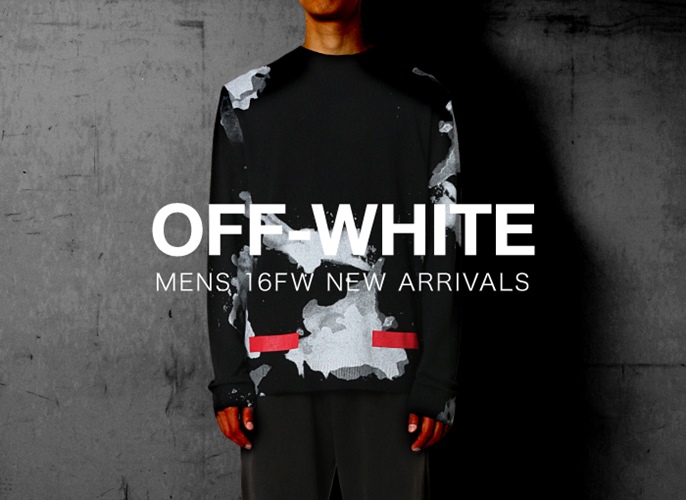OFF-WHITE C/O VIRGIL ABLOH MENS 2016 A/W コレクション 2nd デリバリー！ (オフホワイト)
