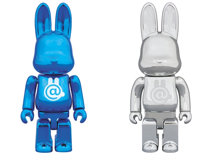 RABBIT + BE@RBRICK = R@BBRICKのクロームシリーズ最新作が8/6発売！ (ベアブリック ラブブリック)