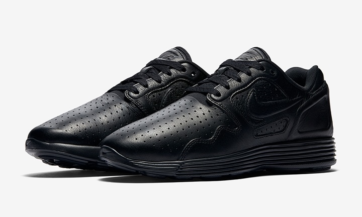 海外近日発売！ナイキ ルナー フロウ レザー "トリプルブラック" (NIKE LUNAR FLOW LEATHER “Triple Black”) [833127-003]