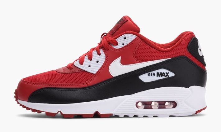 海外展開！ナイキ エア マックス 90 エッセンシャル "ブレッド" (NIKE AIR MAX 90 ESSENTIAL “BRED” Gym Red/White/Black) [537384-610]