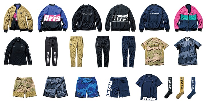 8/27発売！F.C.R.B. 2016-2017 A/W COLLECTION レギュラーアイテム！(2016年 秋冬 regular)