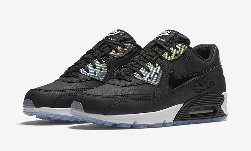 9/1発売！ナイキ ウィメンズ エア マックス 90 プレミアム “ブラック ホログラム” (NIKE WMNS AIR MAX 90 PREMIUM "BLACK HOLOGRAM") [443817-008]