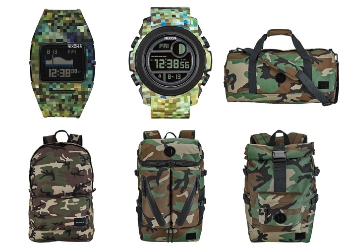 NIXON 2016 FALL WOODLAND CAMO アイテムが発売！ (ニクソン 2016年 秋モデル ウッドランドカモ)