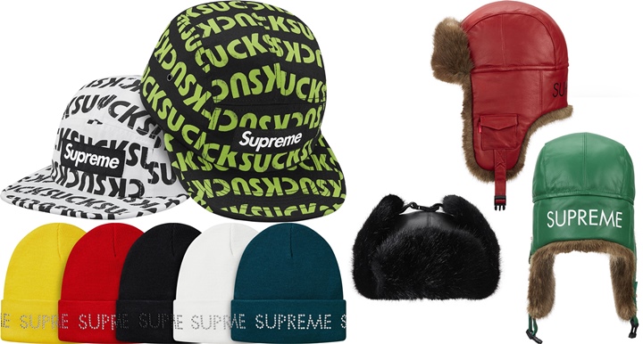 【キャップ/ハットまとめ】 シュプリーム (SUPREME) 2016 FALL/WINTER コレクション！