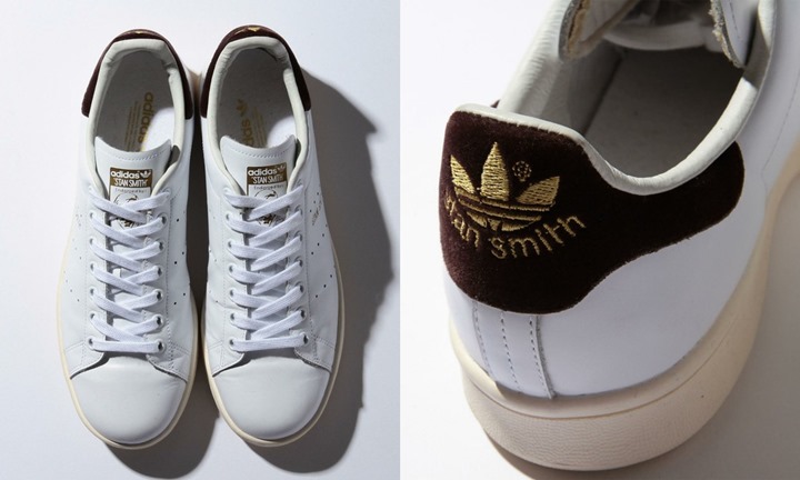 ヒールパッチにベロア風の素材を施したBEAUTY&YOUTH別注 adidas Originals STAN SMITHが10月下旬発売！ (ビューティアンドユース アディダス オリジナルス スタンスミス)