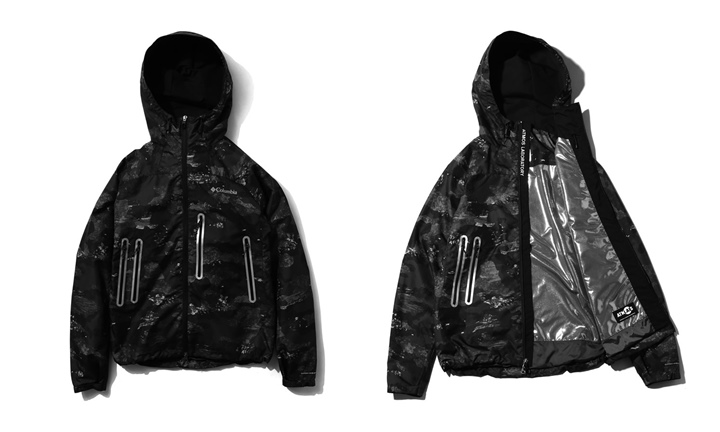 9/17発売！Columbia × ATMOSLAB 「Decruz Summit Jacket “COAL CAMO”」 (コロンビア アトモスラボ)