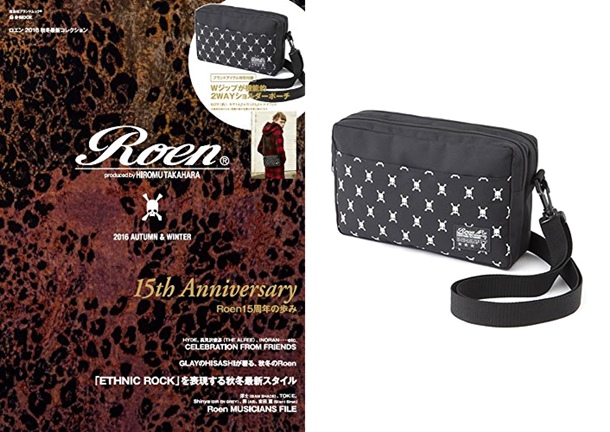 9/26発売！Roen produced by HIROMU TAKAHARA 15th Anniversary 2016 AUTUMN & WINTER (ロエン 15周年 2016年 秋冬ムック)