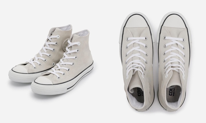 【オンライン発売】CONVERSE TOKYO 1周年記念限定 SUEDE ALL STAR R HI "White" (コンバース トウキョウ スエード オールスター "ホワイト")