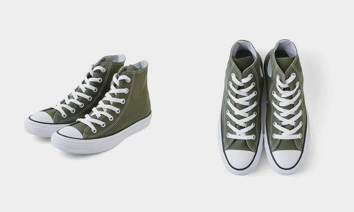 MAISON DE REEFUR 別注！CONVERSE ALL STAR HI MR KHAKIが11月下旬発売！ (メゾン ド リーファー コンバース オールスター ハイ MR カーキ)