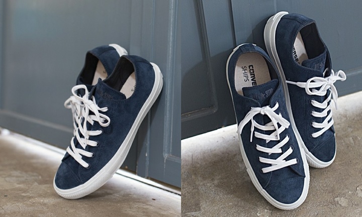 SHIPS別注！ネイビースエード仕様の CONVERSE SUEDE ALL STAR OX NAVYが10月下旬発売！ (シップス コンバース スエード オールスター)