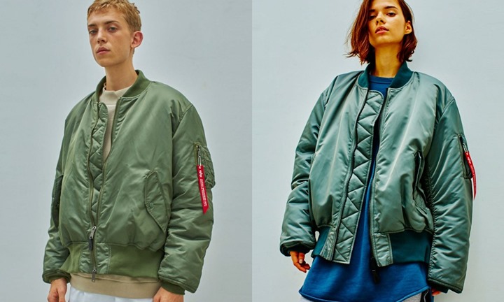 10月下旬発売！ALPHA INDUSTRIES × monkey time 「SIDE ZIP MA-1」 (アルファ インダストリーズ モンキータイム)