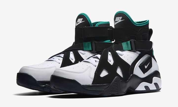 ナイキ エア アンリミテッド レトロ "ホワイト/ブラック/ディープ エメラルド" (NIKE AIR UNLIMITED RETRO "White/Black-Deep Emerald") [889013-001]