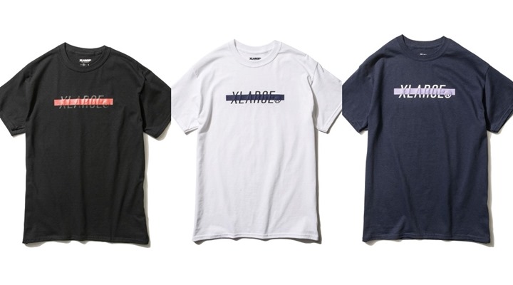 9/30発売！ロゴバーモチーフに発砲/ラバープリント加工をした「X-large S/S TEE BAR LOGO」 (エクストララージ)