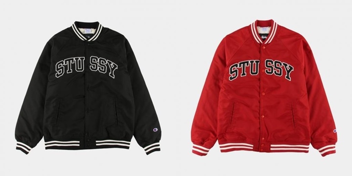 STUSSY × Champion 2016 FALL 「Baseball Jacket」が展開！ (ステューシー チャンピオン)