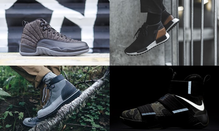 【まとめ】10/1発売の厳選スニーカー！(NIKE AIR JORDAN 12 WOOL “Dark Grey”)(adidas Originals NMD_XR1_C1 TRAIL PREMIUM LEATHER & WMNS NMD_R1 TRAIL)(NIKE LEBRON SOLDIER 10 SFG EP)(new balance x Danner)他