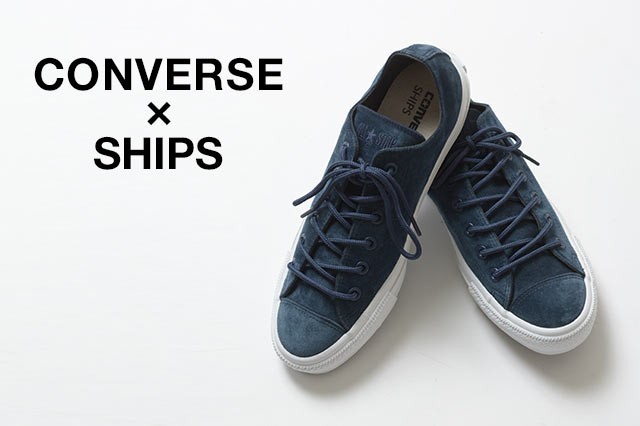 SHIPS × CONVERSE SUEDE ALL STAR OX/SHが10月発売！ (シップス コンバース スエード オールスター OX/SH)