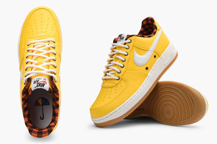 2016年 ホリデーモデル！ナイキ エア フォース 1 07 エレベート “バーシティメイズ” (NIKE AIR FORCE 1 07 LV8 2016 HOLIDAY “Varsity Maize”) [718152-702]