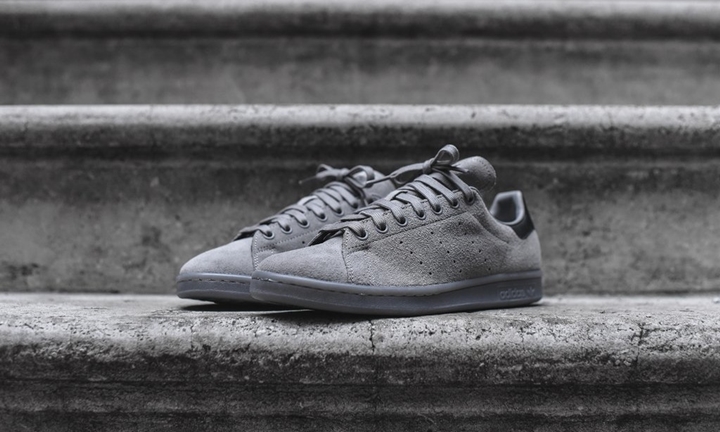 海外展開！adidas STAN SMITH “Grey SUEDE” (アディダス オリジナルス スタンスミス “グレー スエード”) [S80031] | Fullress