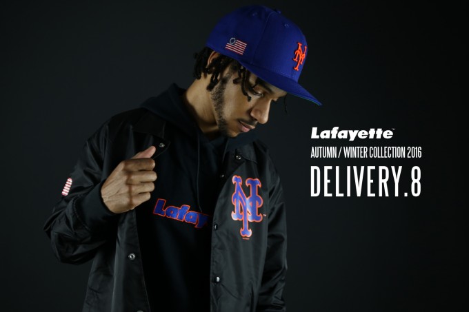 今季目玉である「Lafayette × NEW YORK METS × NEW ERA」のトリプルネーム & 2016 AUTUMN/WINTER COLLECTION 8th デリバリーが10/8から発売！(ラファイエット)