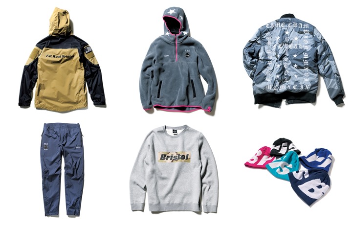 10/8発売！F.C.R.B. 2016-2017 A/W COLLECTION レギュラーアイテム！(2016年 秋冬 regular)