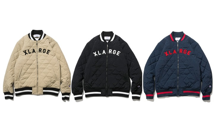 10/7発売！X-large × Champion "BOMBER JACKET" (エクストララージ チャンピオン ボンバー ジャケット)