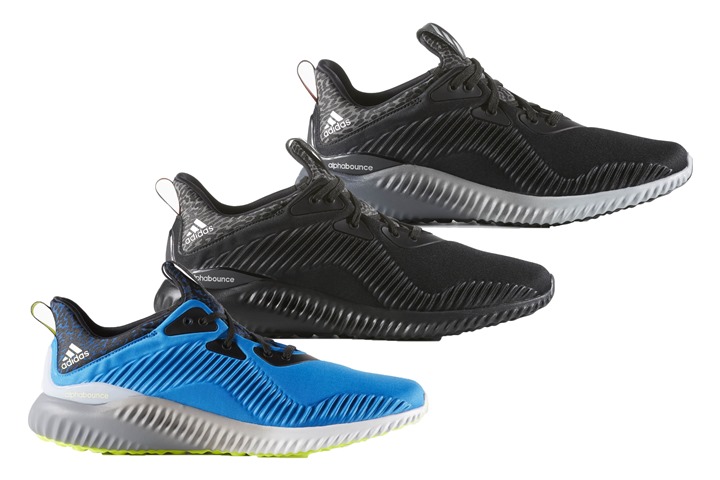 10/10発売！adidas ALPHA BOUNCE “Core Black/Shock Blue” (アディダス アルファ バウンス “コアブラック/メタリックシルバー”) [B42709][B42746][B54187]