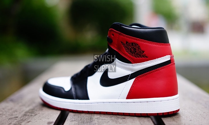 ナイキ  AIR JORDAN 1 RETRO HIGH OG BLACK TOE 555088-125 エアジョーダン1レトロハイオージーつま黒スニーカー メンズ 28.5cm