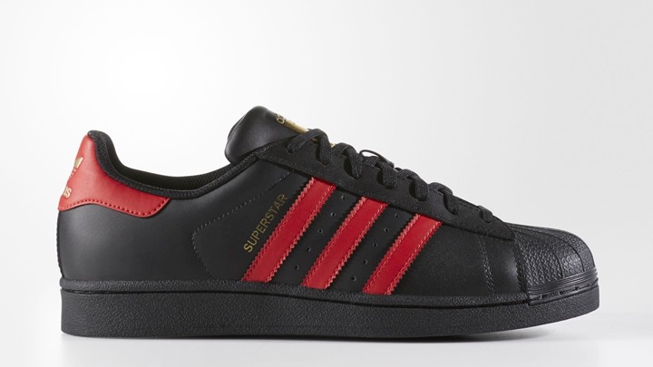 海外展開！adidas Originals SUPERSTAR "Core Black/Light Scarlet" (アディダス オリジナルス スーパースター "コア ブラック/ライト スカーレット") [S80694]