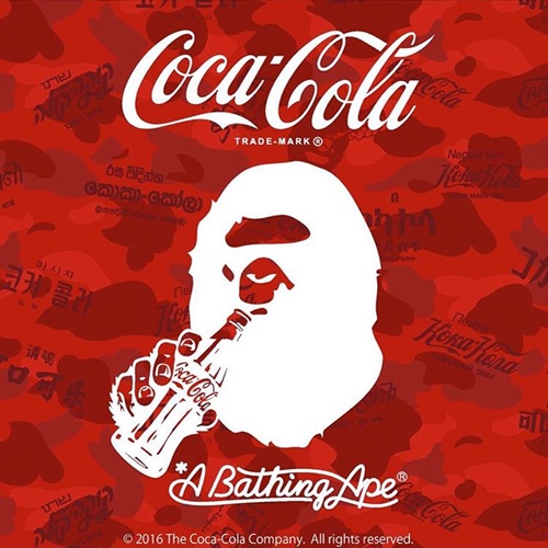 約2年ぶりの登場か？A BATHING APE × Coca-Cola 2016 (ア ベイシング エイプ コカコーラ 2016年)