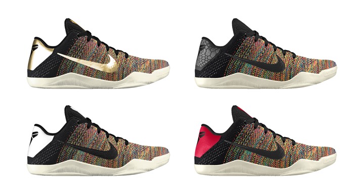 マルチカラー&メタリックが選択可能になったNIKE iD KOBE XI ELITEがカスタマイズスタート！ (ナイキ コービー 11 エリート)