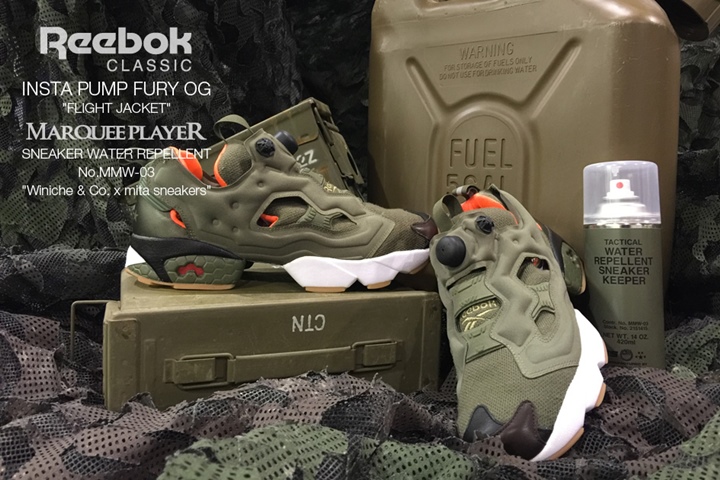 10/22発売！REEBOK INSTA PUMP FURY OG “FLIGHT JACKET” “Winiche & Co. x mita sneakers” (リーボック インスタ ポンプ フューリー “フライトジャケット” ウィニッチ・アンド・コー ミタスニーカーズ)