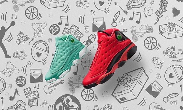 アジア限定か？11/11発売！ナイキ エア ジョーダン 13 “ワット イズ ラブ” (NIKE AIR JORDAN XIII “What is Love”)