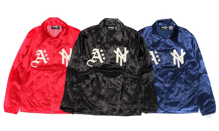 10/29発売！EBBETS FIELD x ATMOSLAB SATIN JACKET (エベッツフィールド アトモスラボ サテンジャケット)