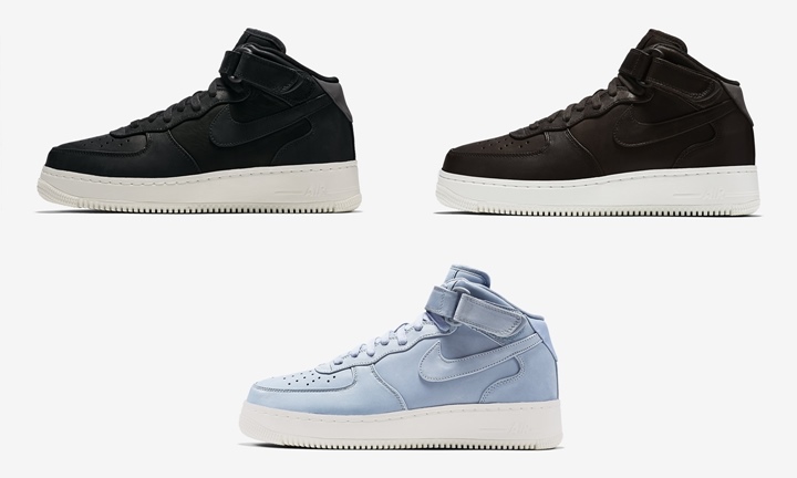 10/27発売！ナイキラボ エア フォース 1 ミッド 3カラー (NIKELAB AIR FORCE 1 MID) [905619-001,200,400]