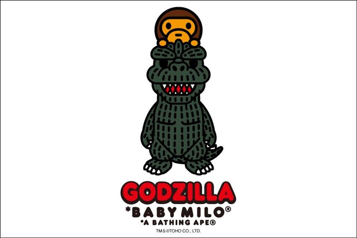 A BATHING APE x GODZILLAが限定店舗にて11/2から伊勢丹新宿店にて先行発売！ (ア ベイシング エイプ ゴジラ)