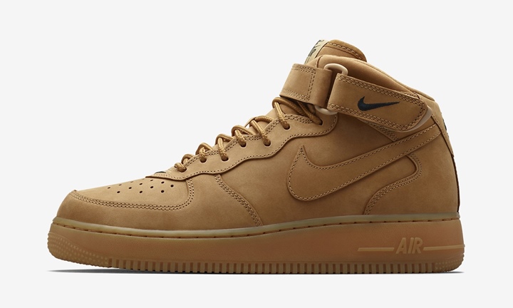 近日再発売予定！ナイキ エア フォース 1 ミッド プレミアム QS "フラックス" (NIKE AIR FORCE 1 MID PREMIUM QS “FLAX”) [715889-200]