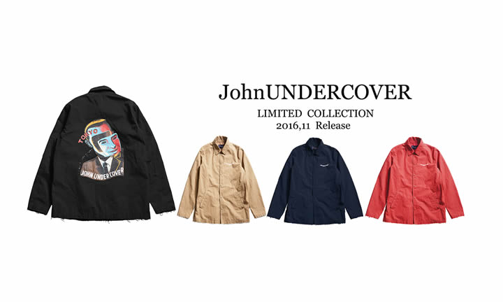 JohnUNDERCOVER × STUDIOUS コラボが11月発売！ (ジョン アンダーカバー ステュディオス)