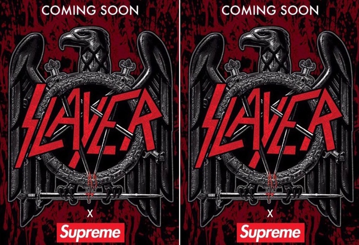 近日リリース！？シュプリーム (SUPREME) × スレイヤー (SLAYER)