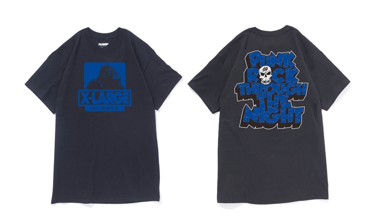 限定100枚！11/9からX-large × PUNK ROCK THROUGH THE NIGHT SPECIAL コラボTEEが発売！ (エクストララージ パンク・ロック・スルー・ザ・ナイト)