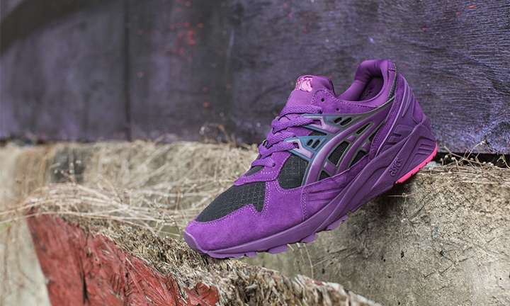 asics gel kayano purple