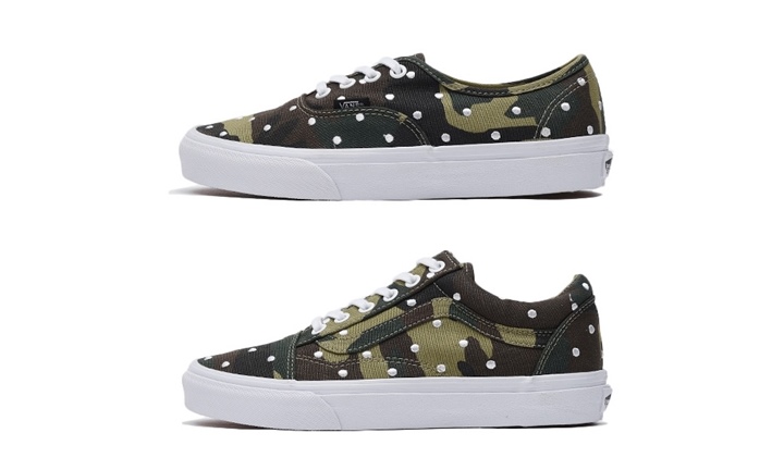 CAMO DOTをアッパーにプリントしたVANS OLD SKOOL/AUTHENTICがが発売！ (バンズ オールドスクール)