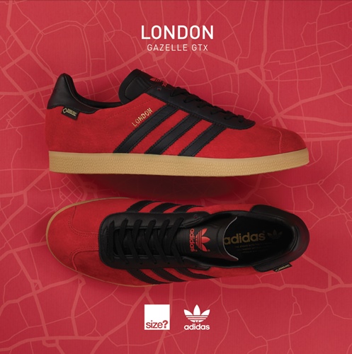 11/25発売！size?限定！アディダス オリジナルス ガゼル GTX “シティーズ ロンドン” (adidas Originals GAZELLE GTX "Cities London")