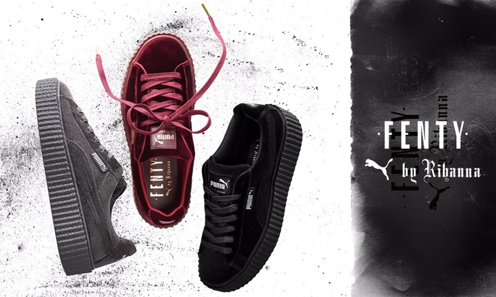 12/8発売！ベルベットアッパーのRIHANNA × PUMA CREEPERが登場！ (リアーナ プーマ VELVET)