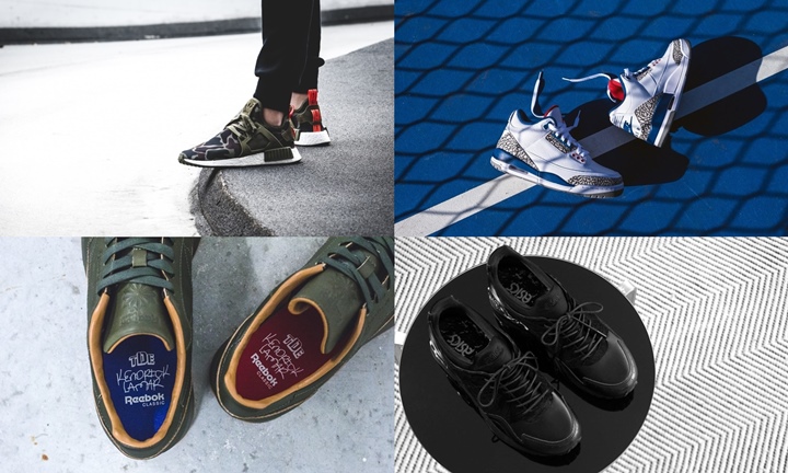 【まとめ】11/25発売の厳選スニーカー！(NIKE AIR JORDAN 3 RETRO OG “True Blue”)(adidas Originals NMD_XR1 “DUCK CAMO”)(monkey time × ASICS TIGER GEL-LYTE V “DRESS UP”)(KENDRICK LAMAR REEBOK CLASSIC LEATHER LUX “RED AND BLUE”)他