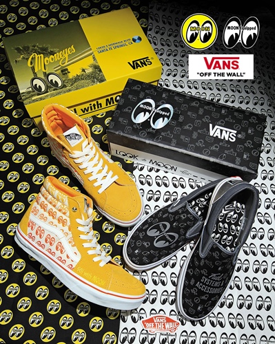 12/4発売！MOONEYES × VANS “YOKOHAMA HOT ROD CUSTOM SHOW 2016” (ムーンアイズ バンズ)