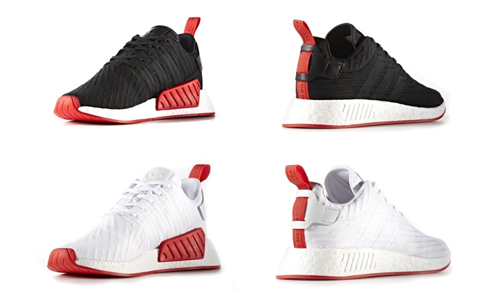 adidas Originals NMD_R2 PRIMEKINIT {PK} "Black/Red" "White/Red" (アディダス オリジナルス エヌ エム ディー ランナー プライムニット "ブラック/レッド" "ホワイト/レッド")