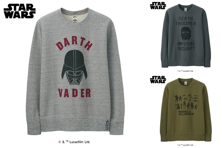 UNIQLOからスター・ウォーズ最新作「ローグ・ワン/スター・ウォーズ・ストーリー」をモチーフにしたUTを販売中！ (ユニクロ)