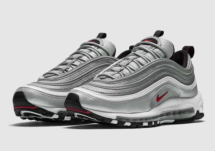 【オフィシャルイメージ】ヨーロッパ限定！ナイキ エア マックス 97 “シルバー バレット” (NIKE AIR MAX 97 “Silver Bullet” Italy Exclusive) [884421-001][885691-001]