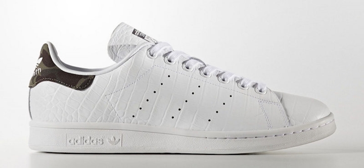 クロコダイル × カモフラのアディダス オリジナルス スタンスミス (adidas Originals STAN SMITH "White Croc")